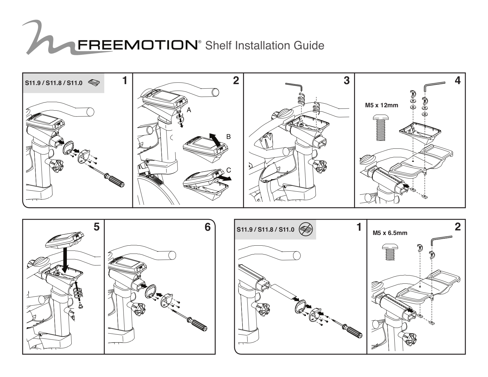 FreeMotion FMMC829110 Quick Start Manual