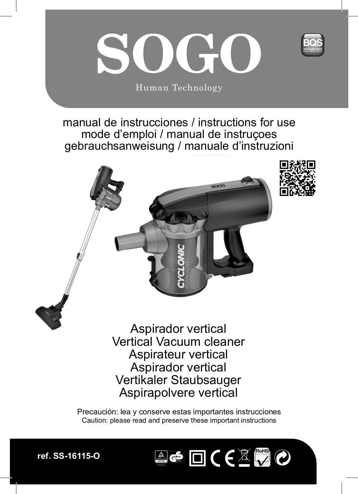 Sogo SS-16115-O User guide - ManualMachine.com