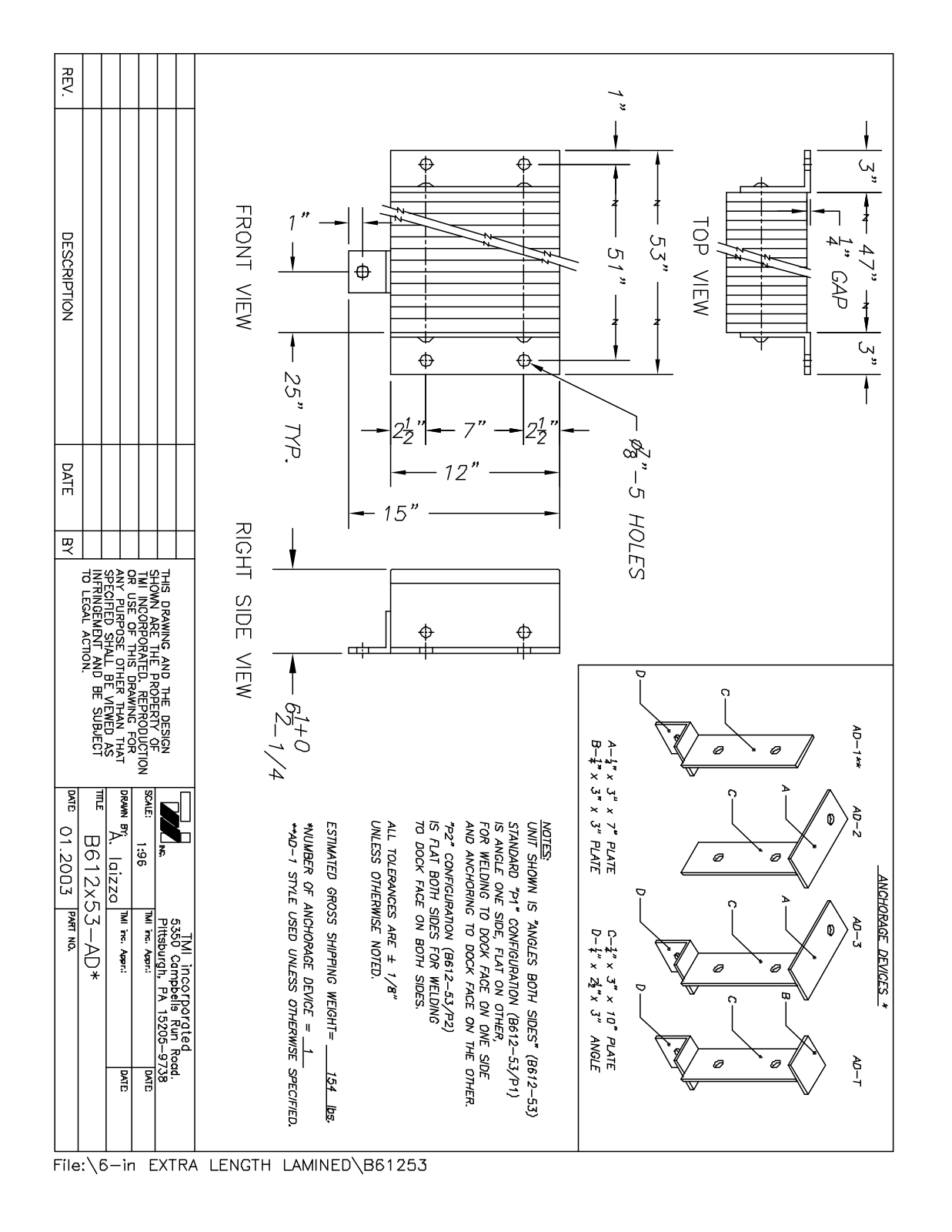 Tmi B61253 User Manual