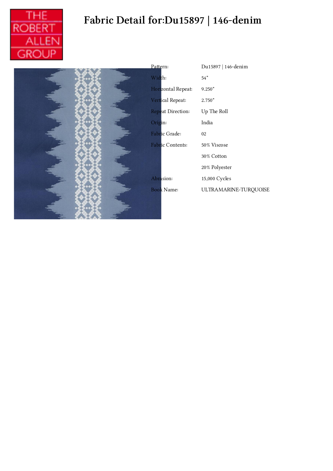 Duralee CRAL6988 Specifications - ManualMachine.com