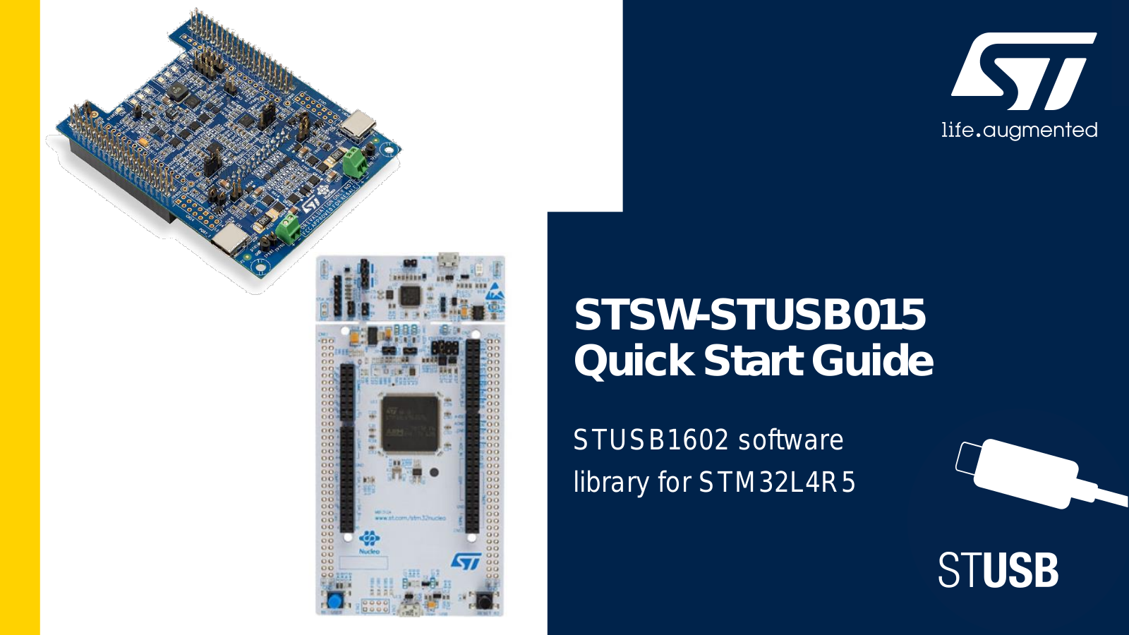 Datasheet STSW-STUSB015 Datasheet (STMicroelectronics) - ManualMachine.com