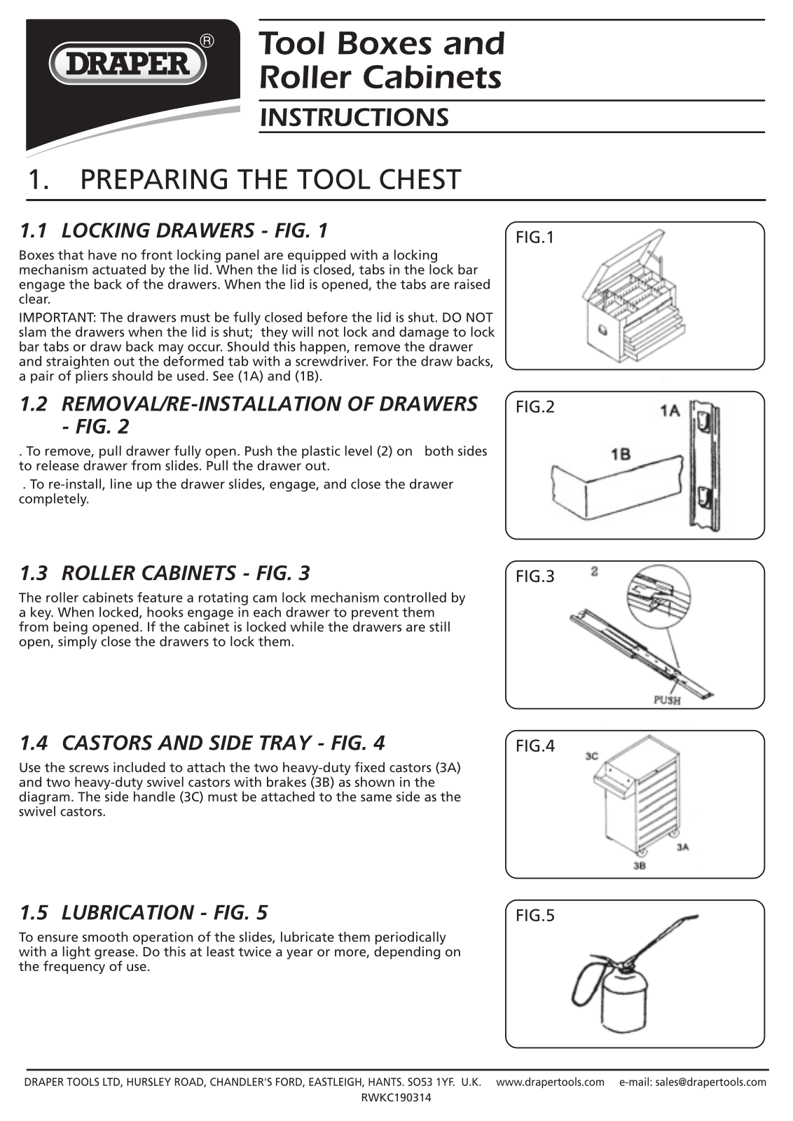 Draper Tools 51690 Instructions - ManualMachine.com