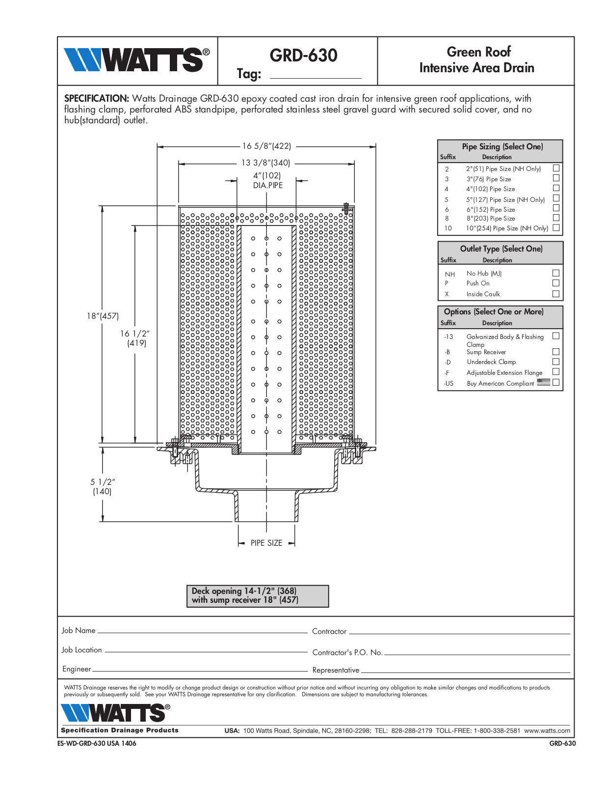 Watts GRD-630 User Manual - ManualMachine.com