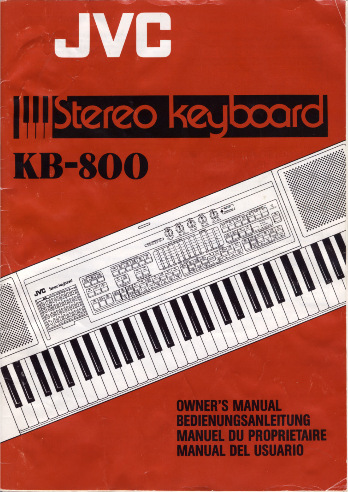 JVC KB-800 User Manual