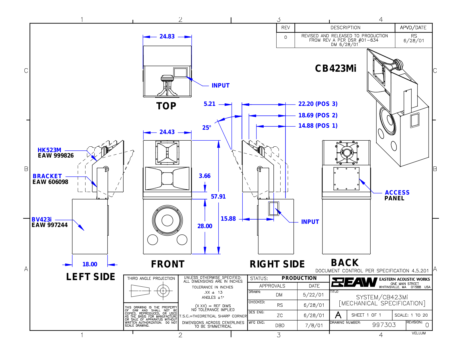 Panasonic CB423Mi Service Manual