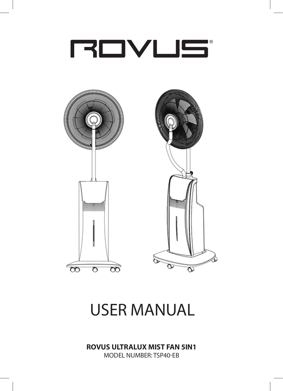 Rovus TSP40-EB User Manual