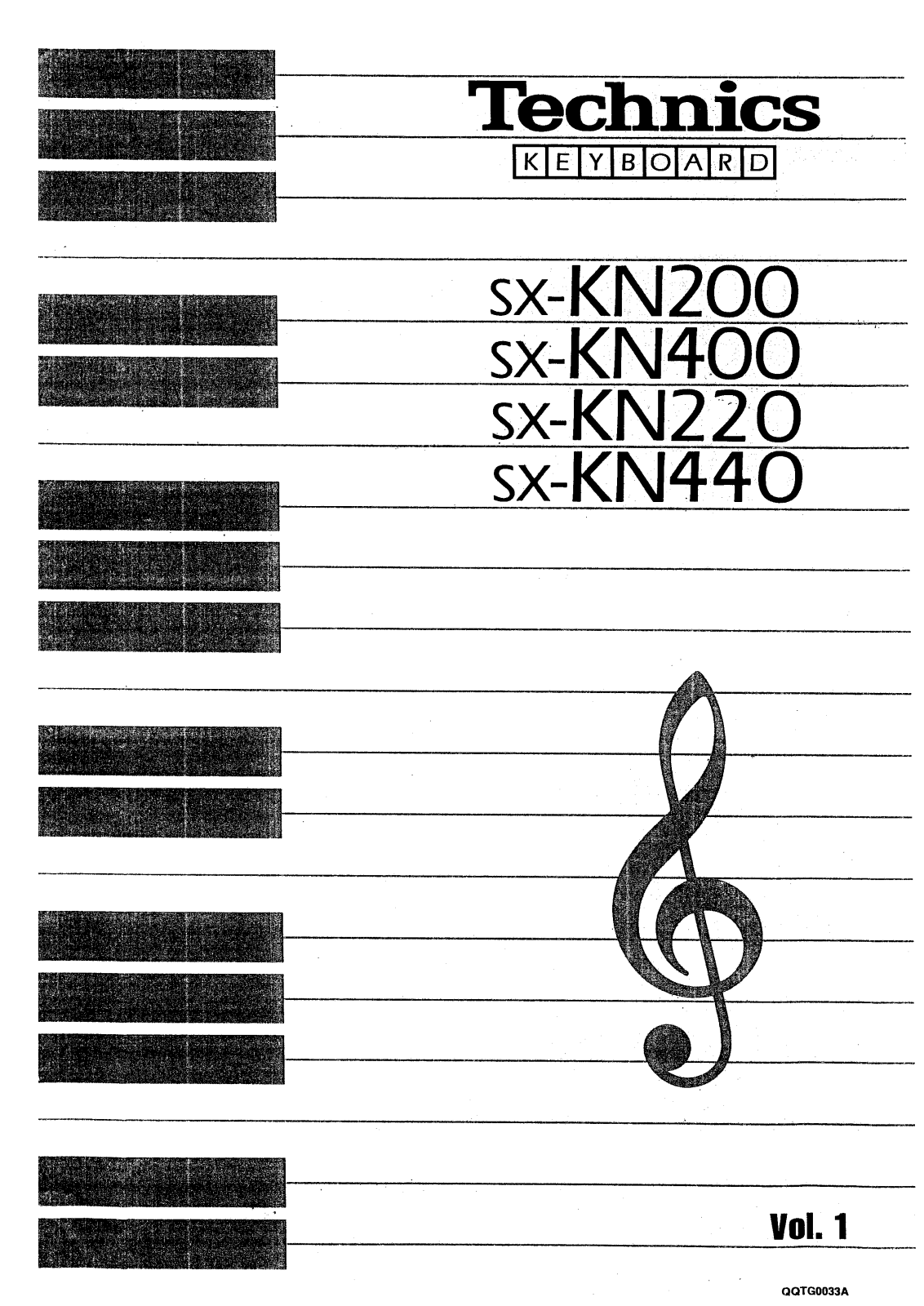 Technics SX-KN200 User Manual