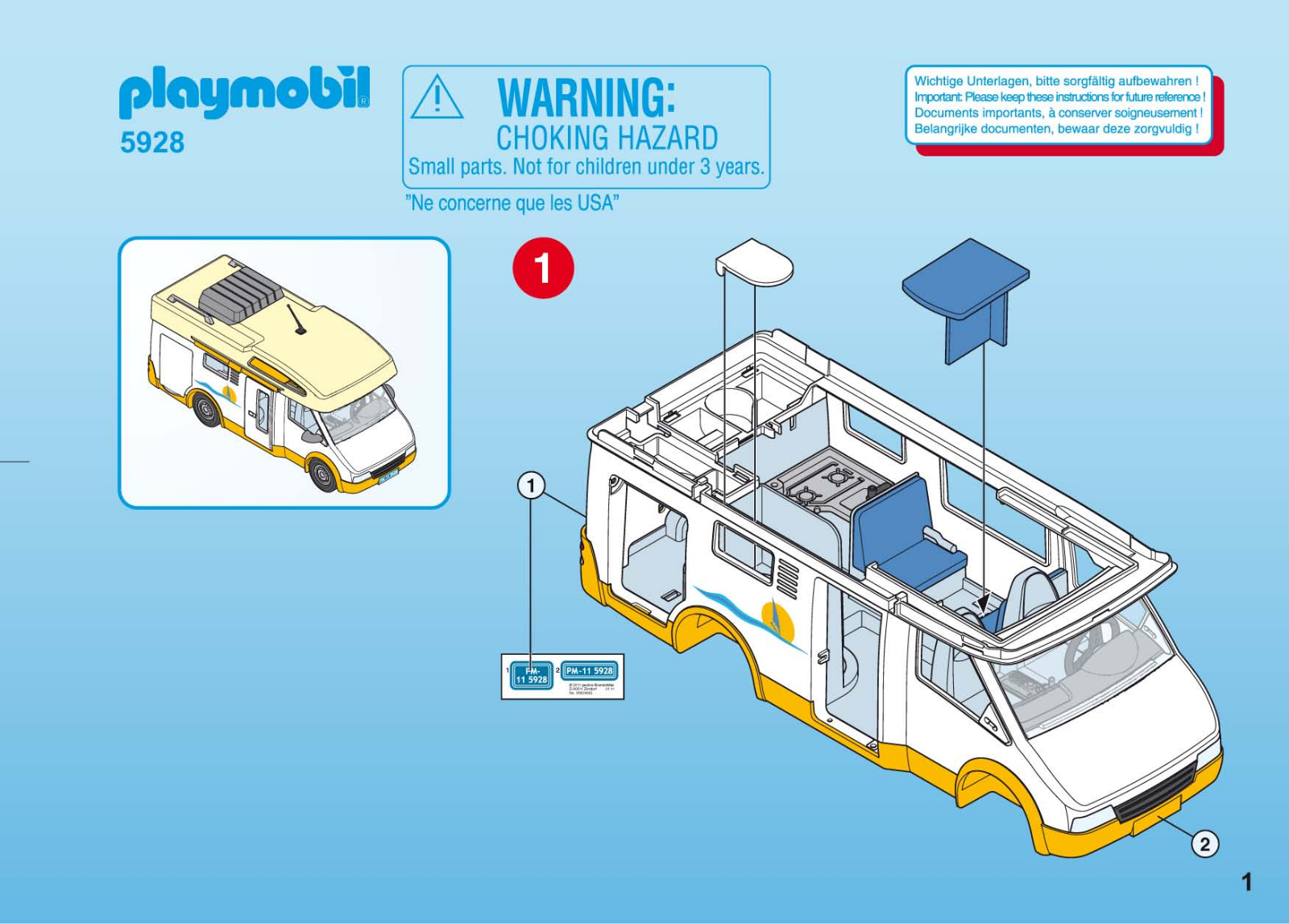 Playmobil 5928 Instructions