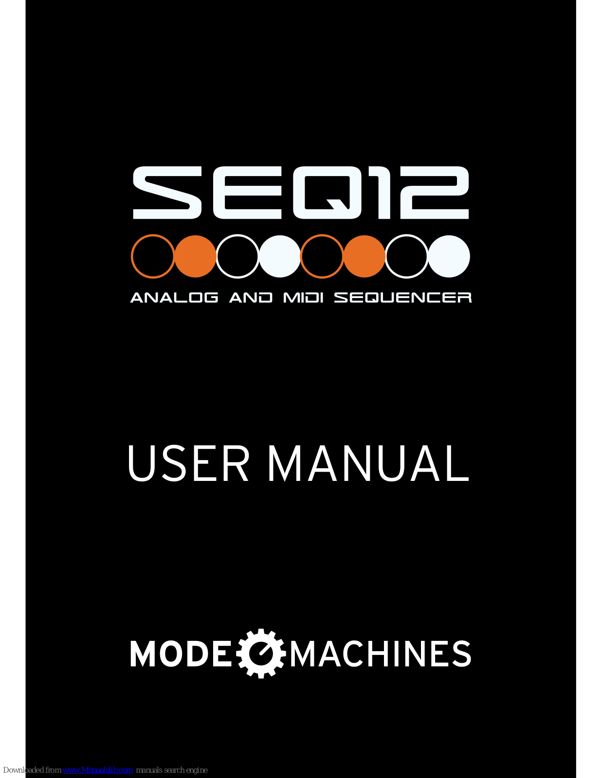 Mode Machines SEQ12 User Manual - ManualMachine.com
