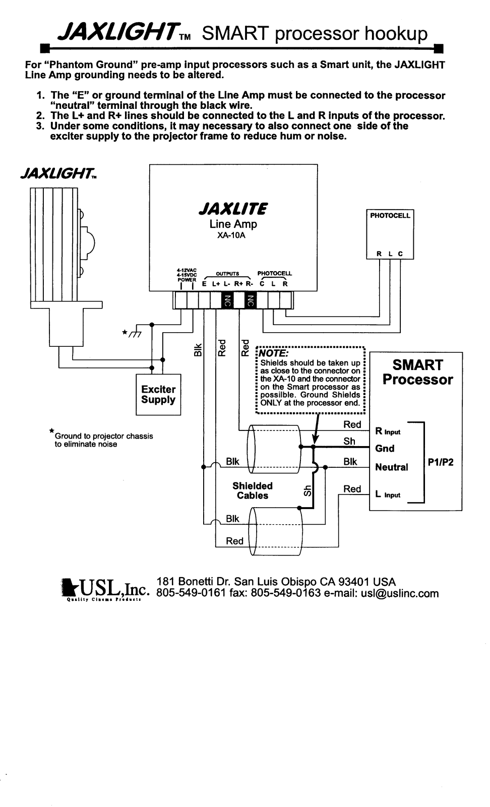 Smart JAXLIGHT Schematics