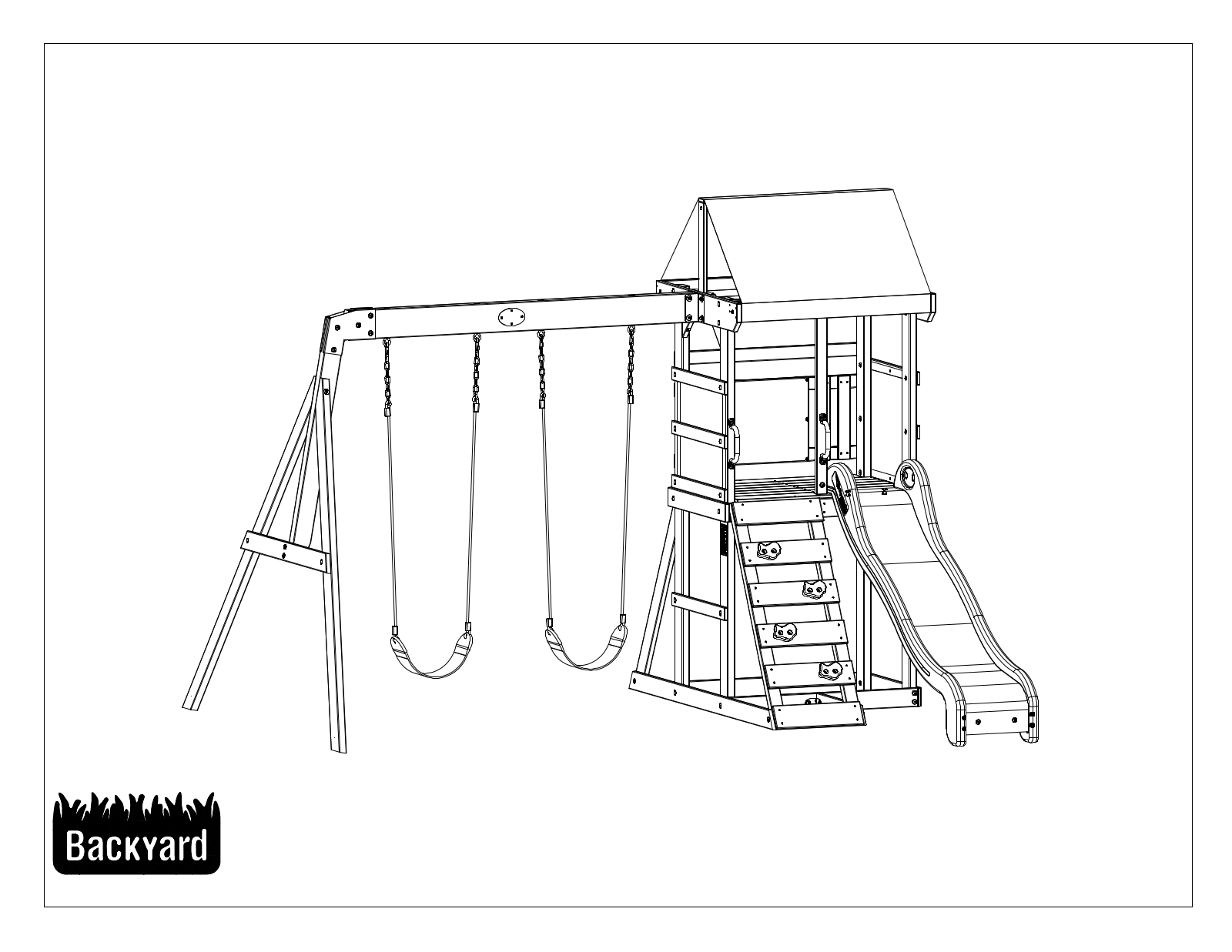 Backyard Discovery VPE10051 Dimensions - ManualMachine.com