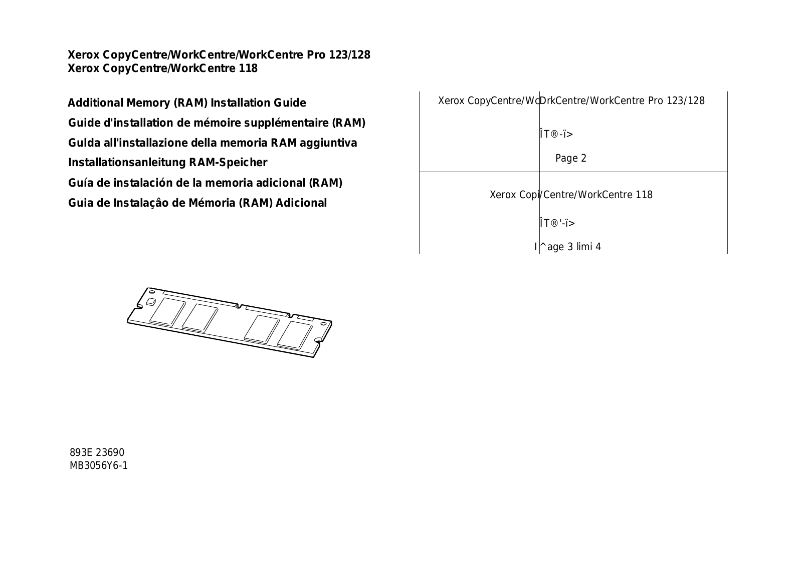 Xerox M123, M128-15216 User Manual