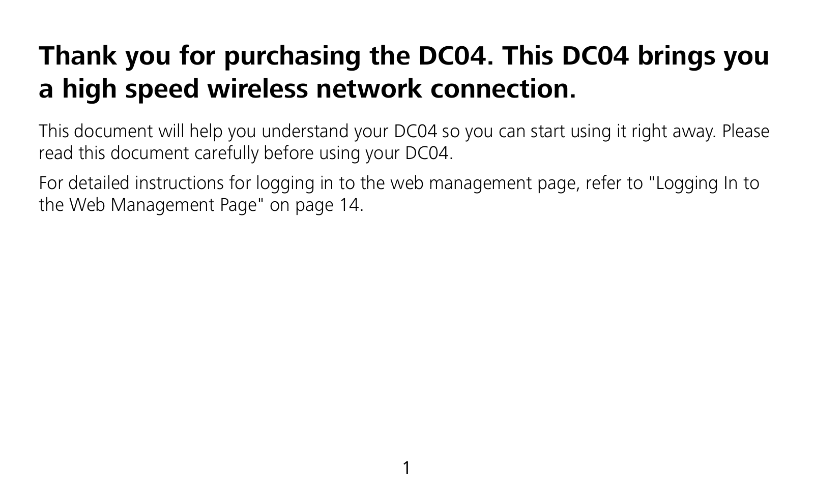 Huawei DC04 User Manual