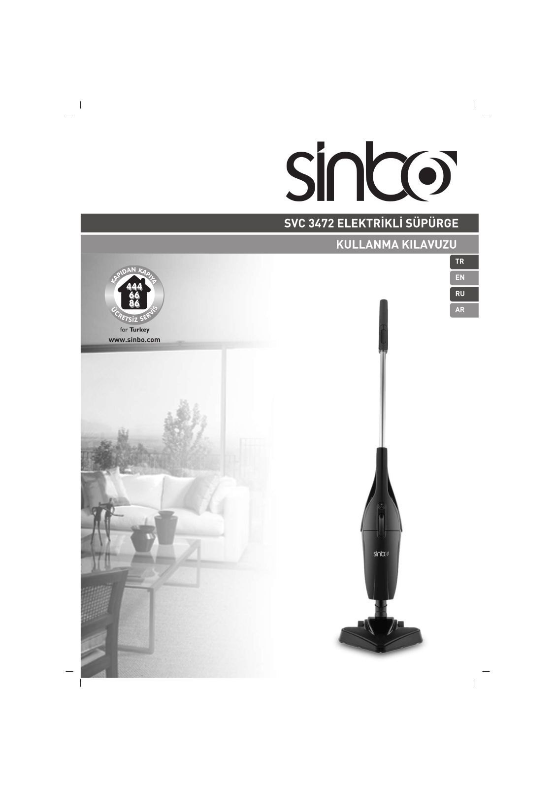 Sinbo SVC 3472 User Manual