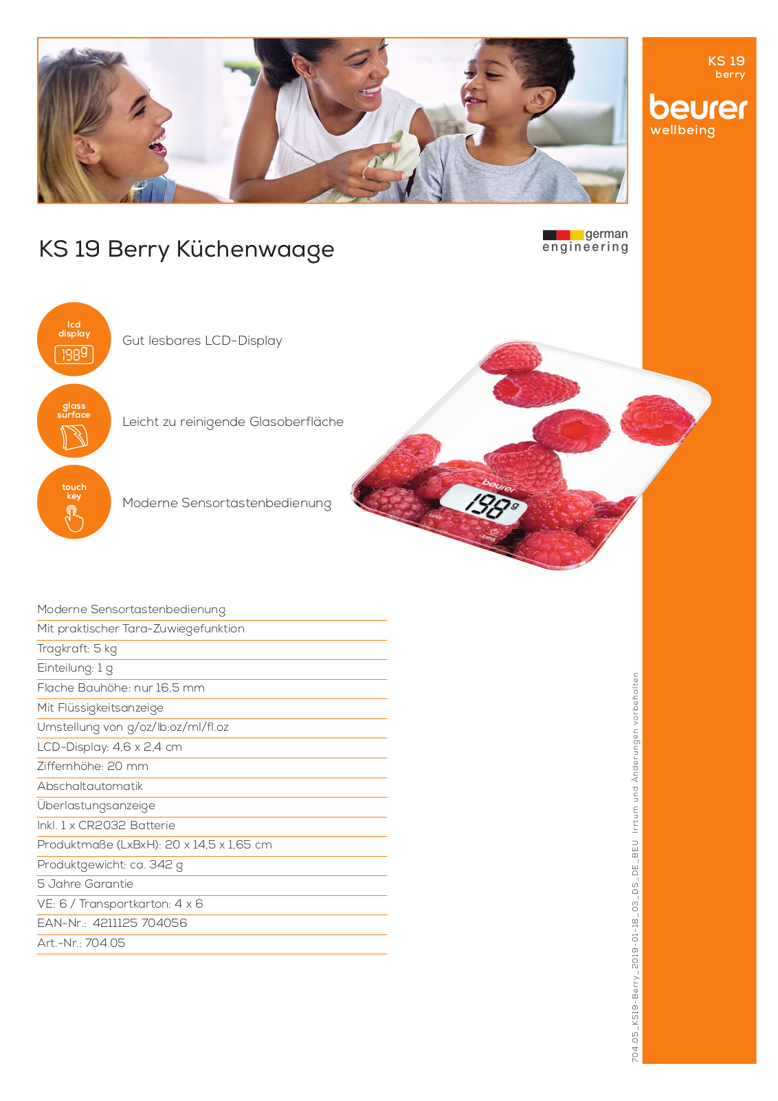 Beurer KS 19 Berry Service Manual