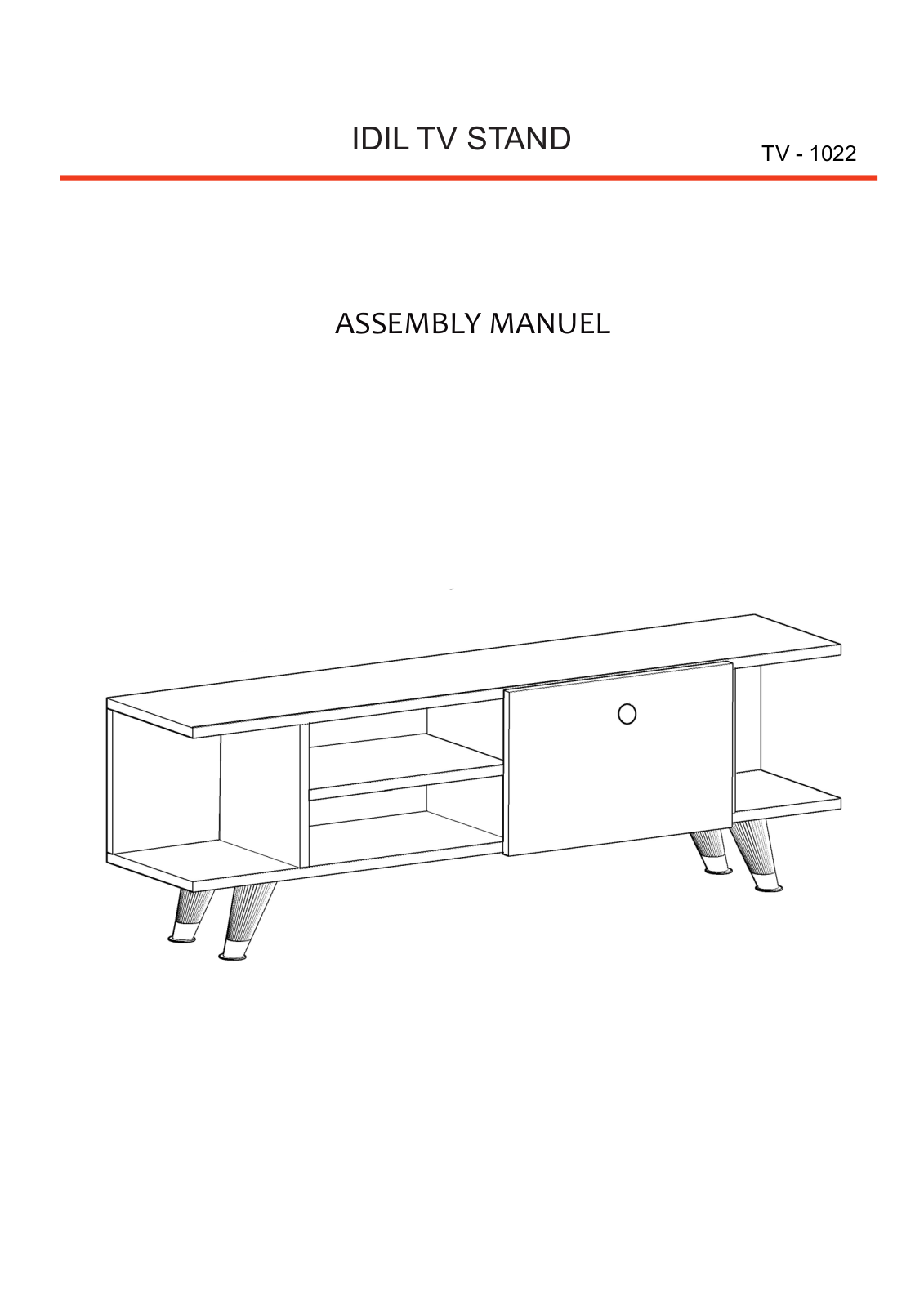 ARTEMIS HOME DECOR AOEM1000 Assembly instruction