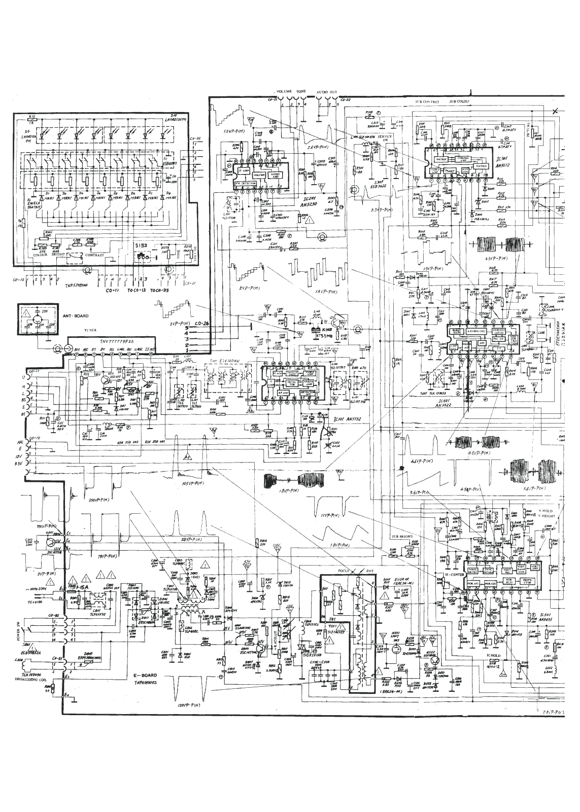 Changhong CJ47D Schematic