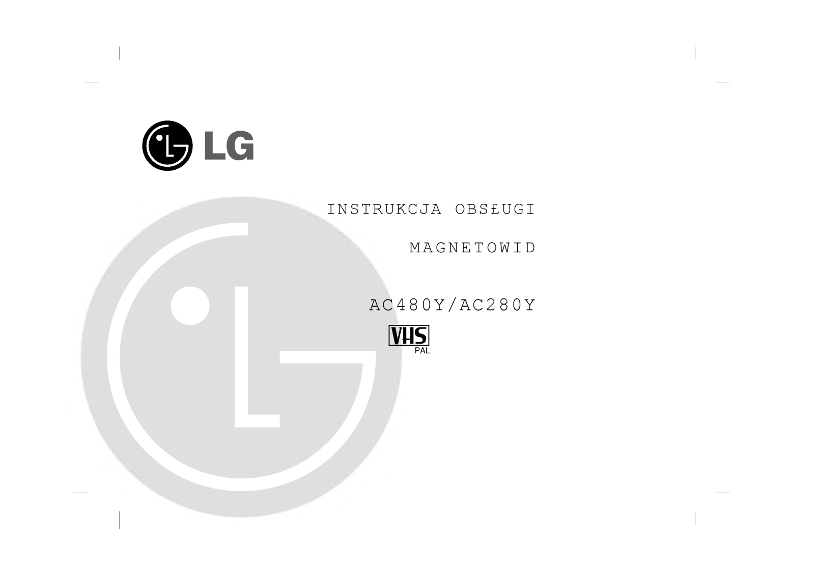 Lg AC280Y, AC480Y User Manual