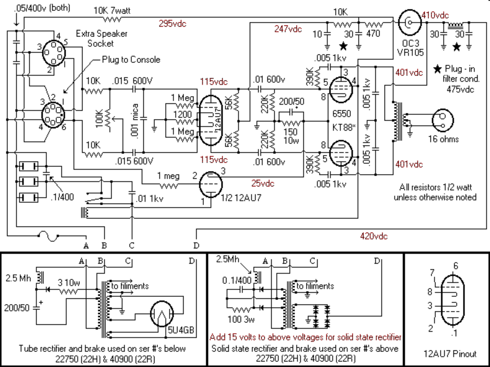 Fender 22h schematic