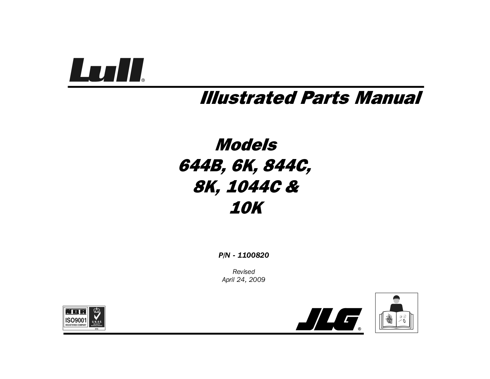Lull 644B Parts Manual