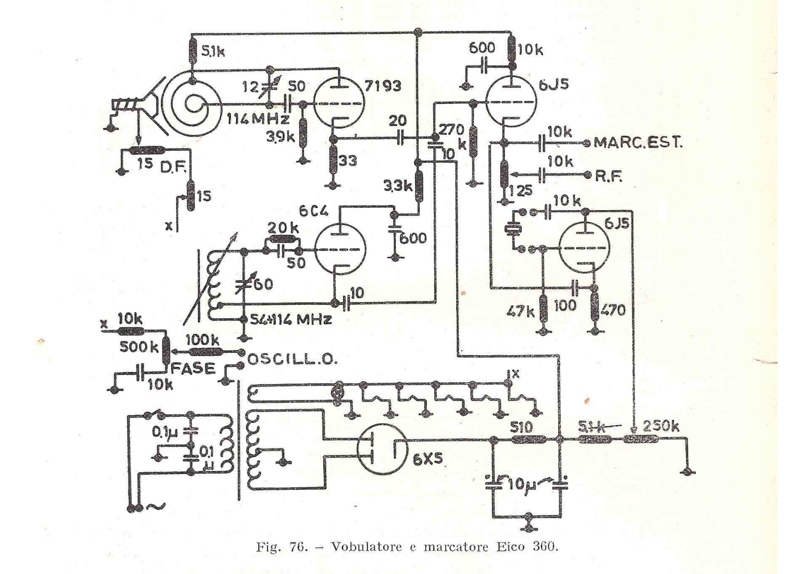 Eico 360 schematic