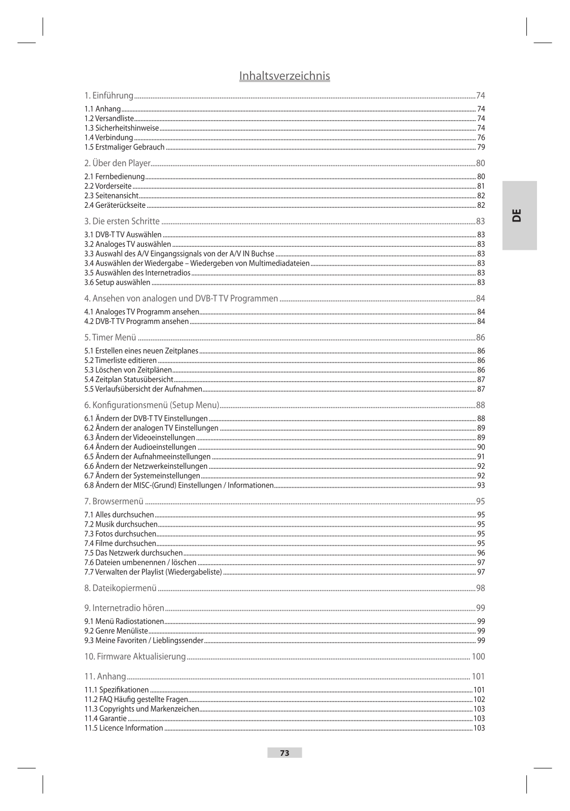 Emtec HDD MOVIE CUBE P800 User Manual