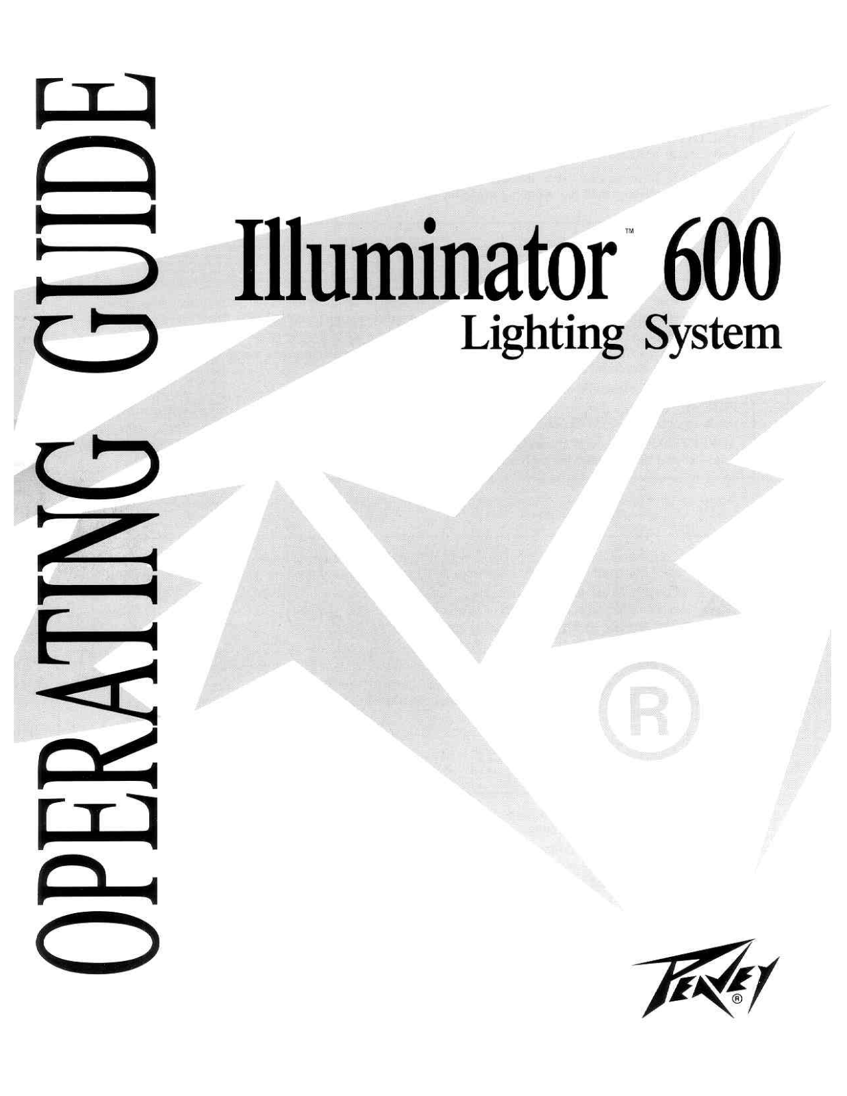 Peavey ILLUMINATOR 600 Operating Manual