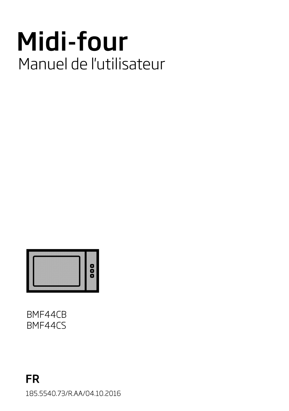 Beko BMF44CB, BMF44CS User manual