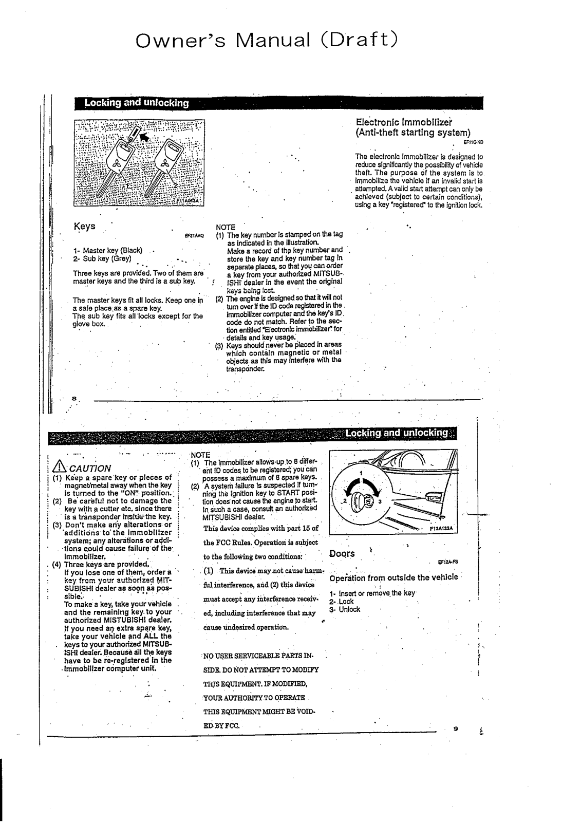 Mitsubishi Electric X1T152IMB21102 User Manual