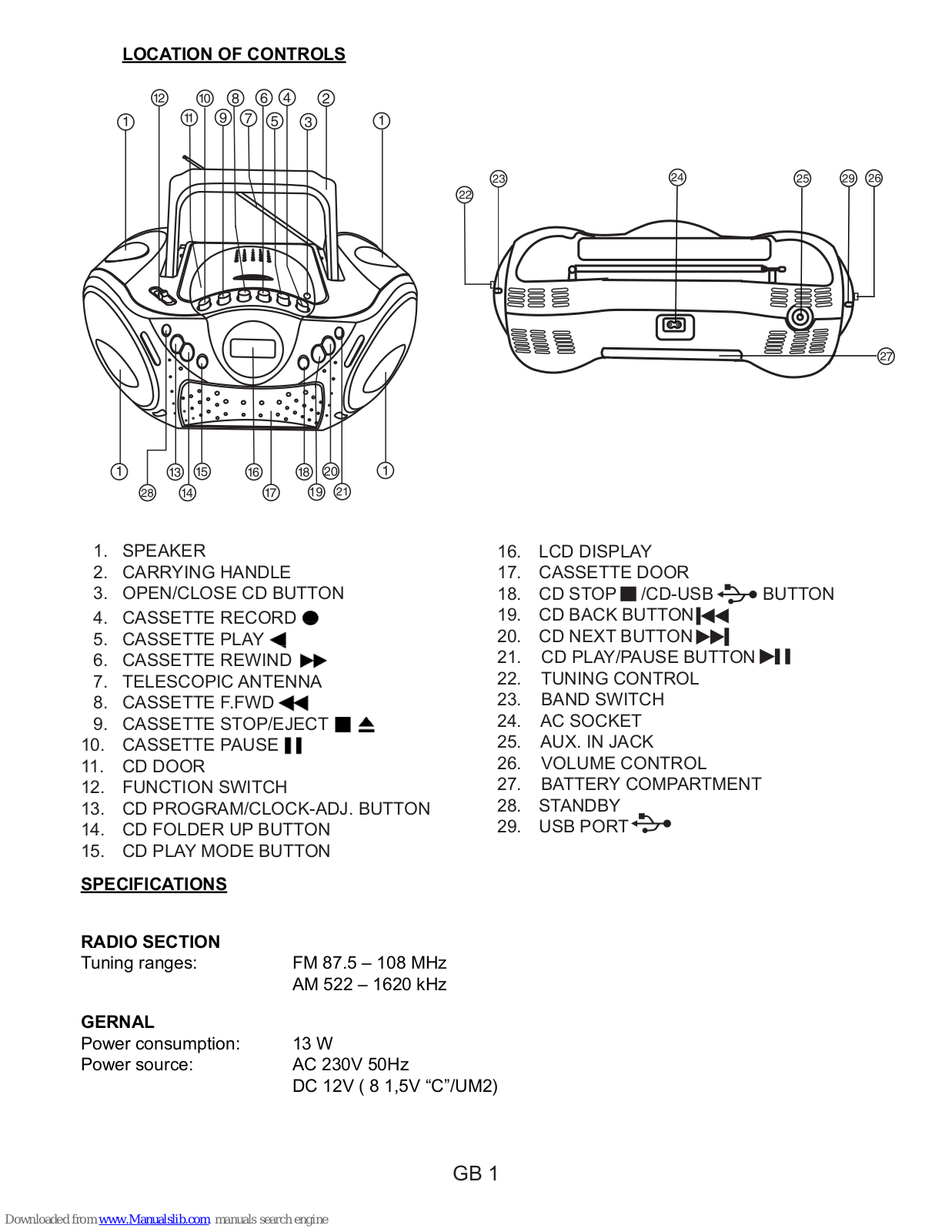 SOUNDMASTER SCD6450 User Manual - ManualMachine.com