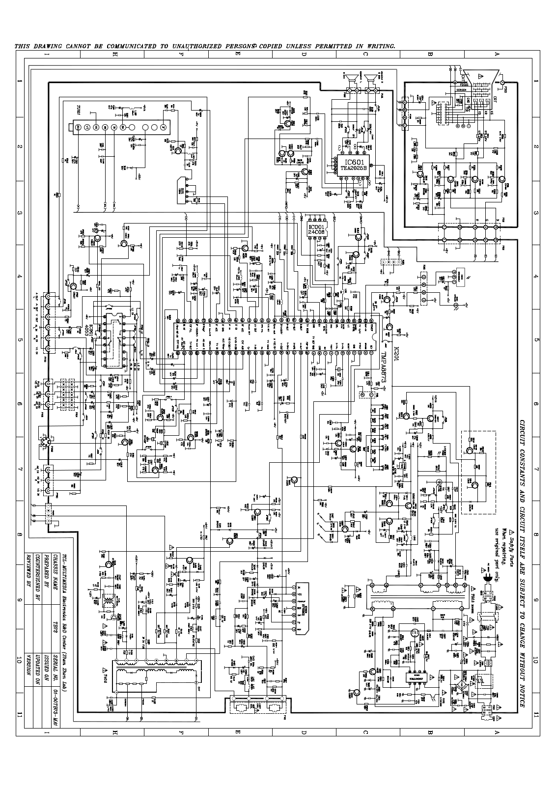 TCL TB73 Schematic