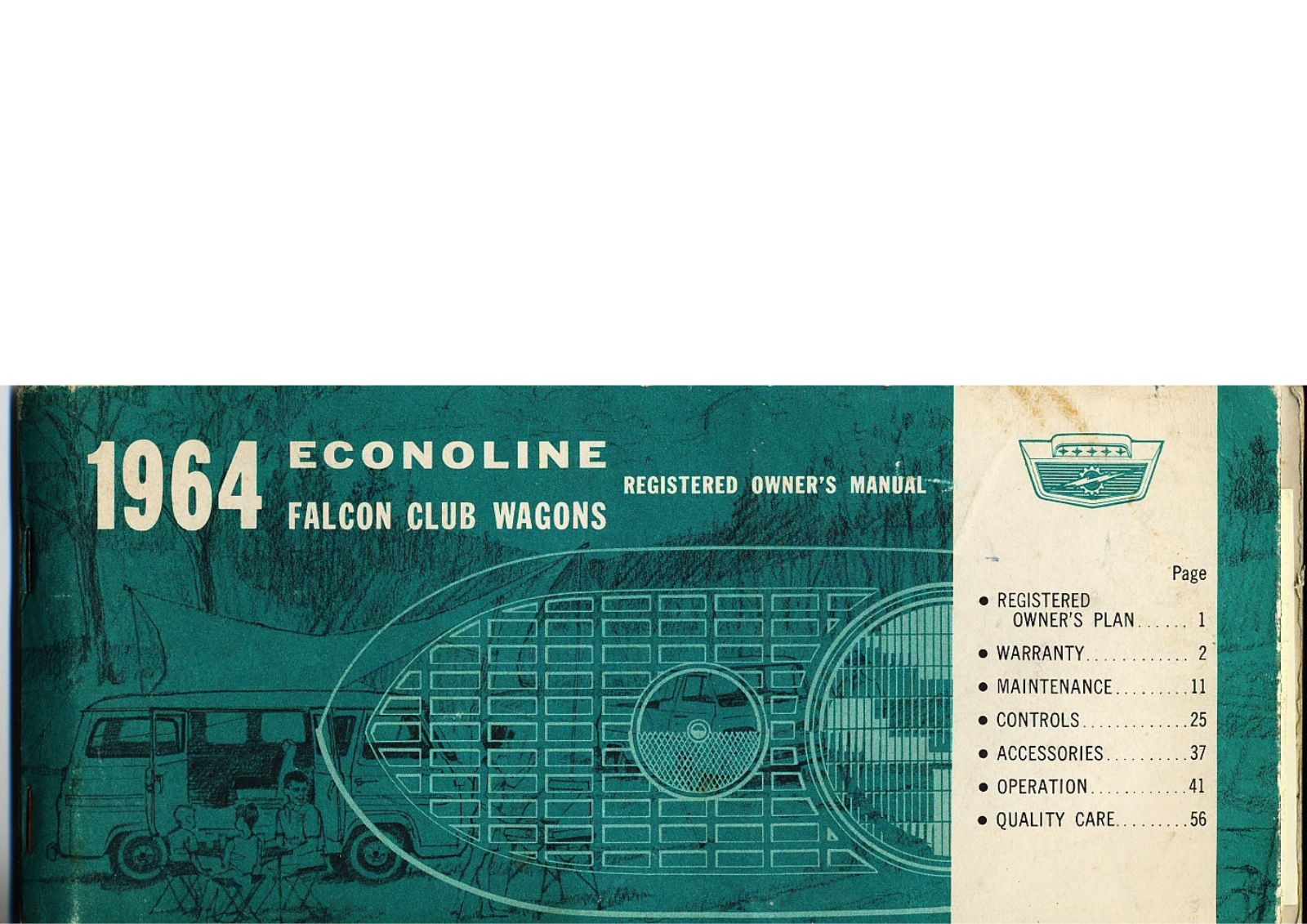 Ford Econoline 1964 User Manual