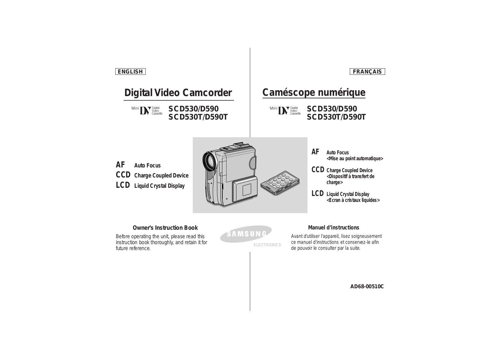 Samsung SC-D590 User Manual