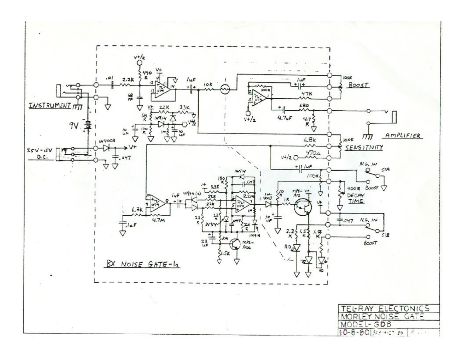 Morley Pedals GDBES User Manual