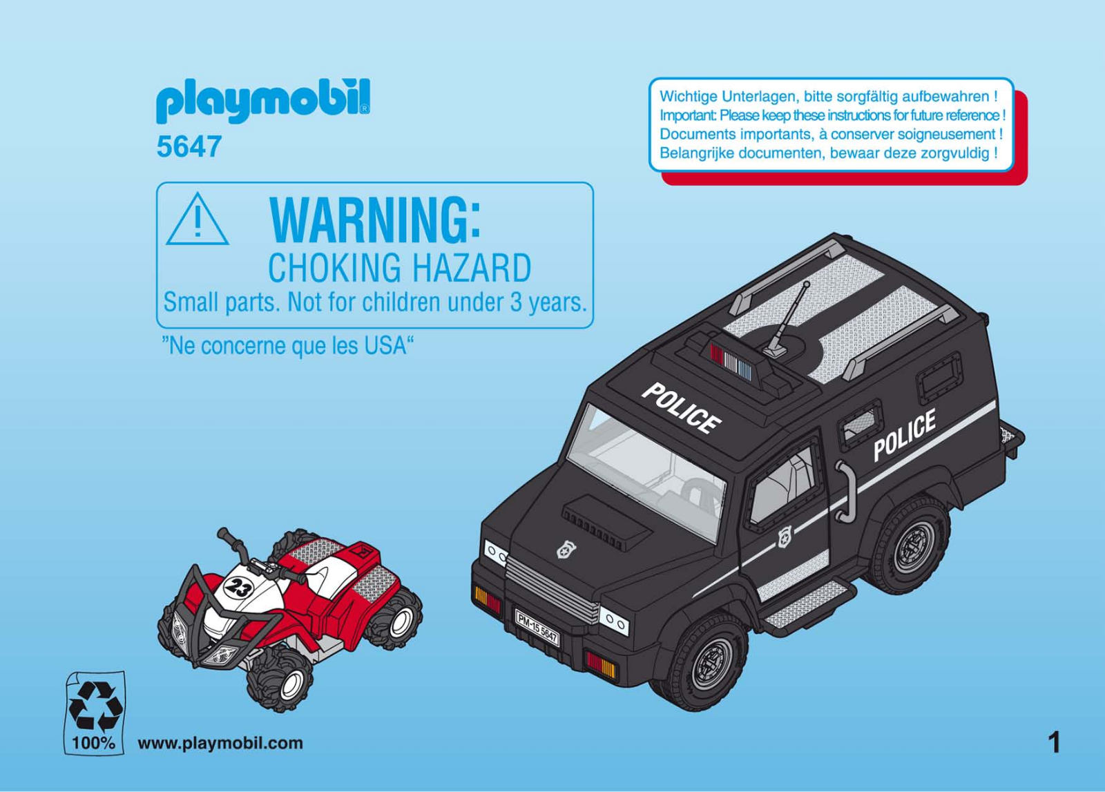 Playmobil 5647 Instructions