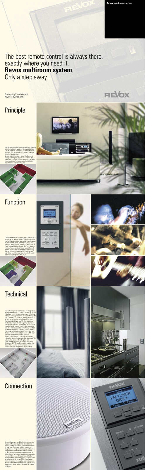 Revox MULTIROOM SYSTEM User Manual