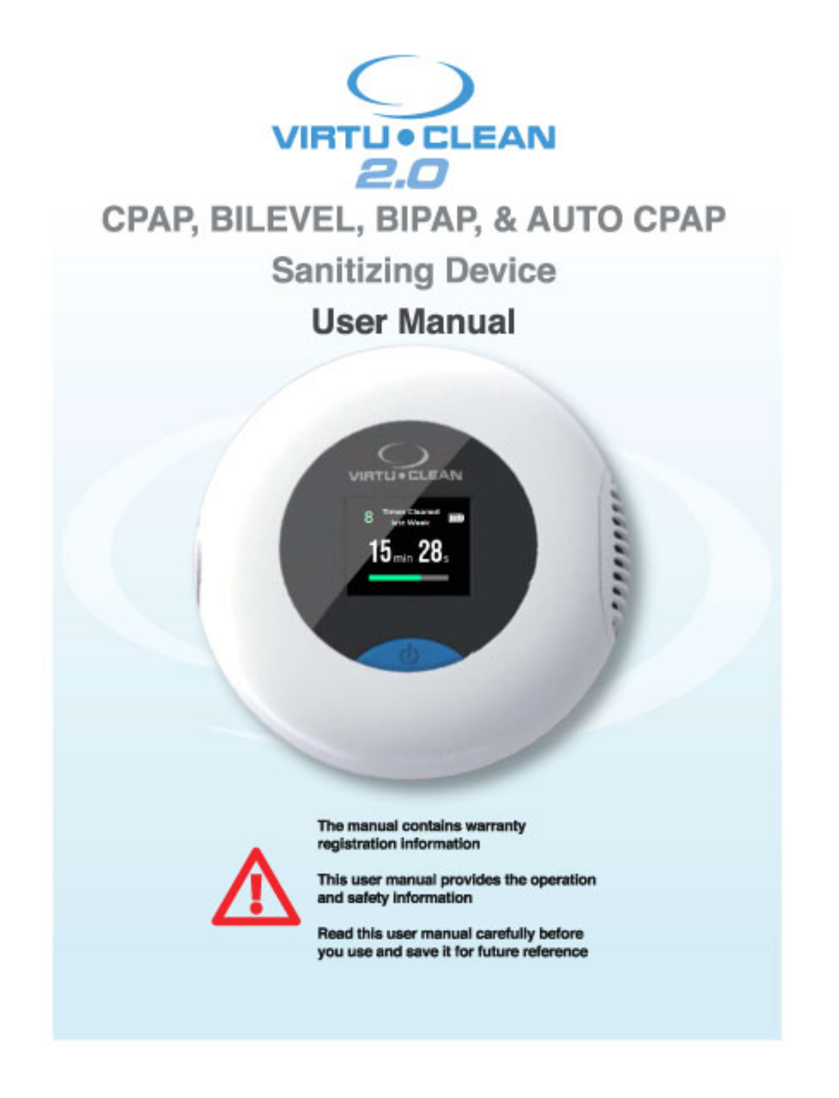 Virtuclean 2.0 User Manual - ManualMachine.com