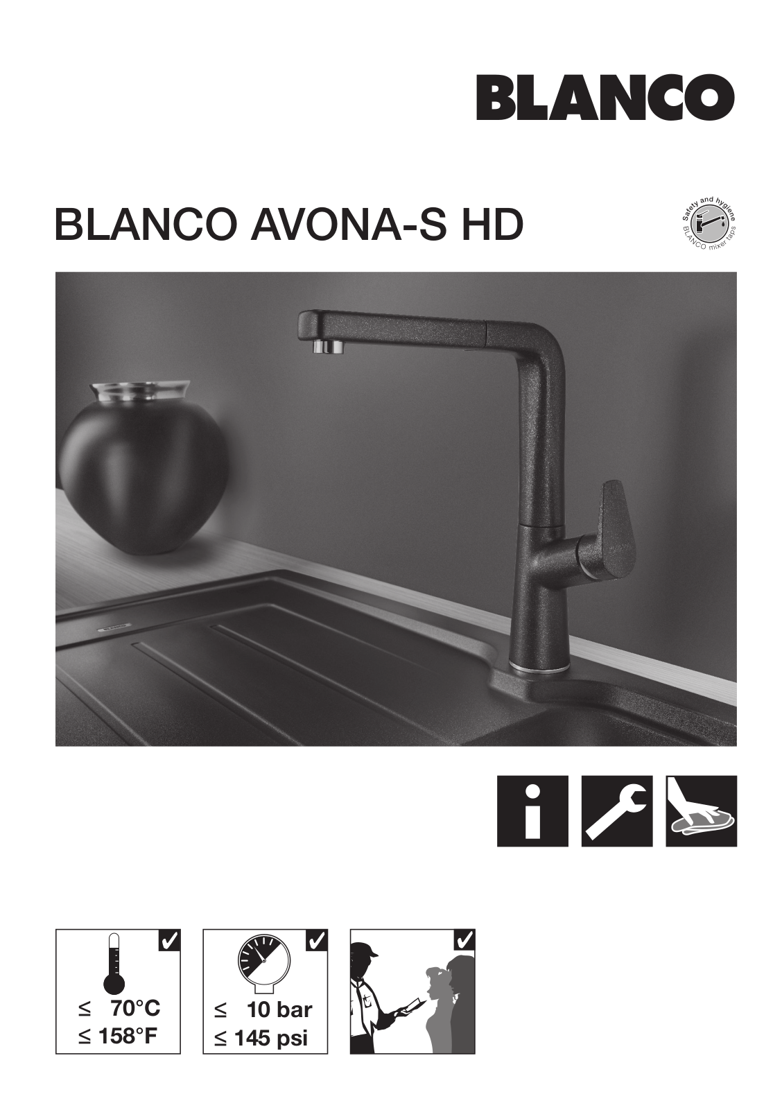 Blanco Avona-S HD Service Manual