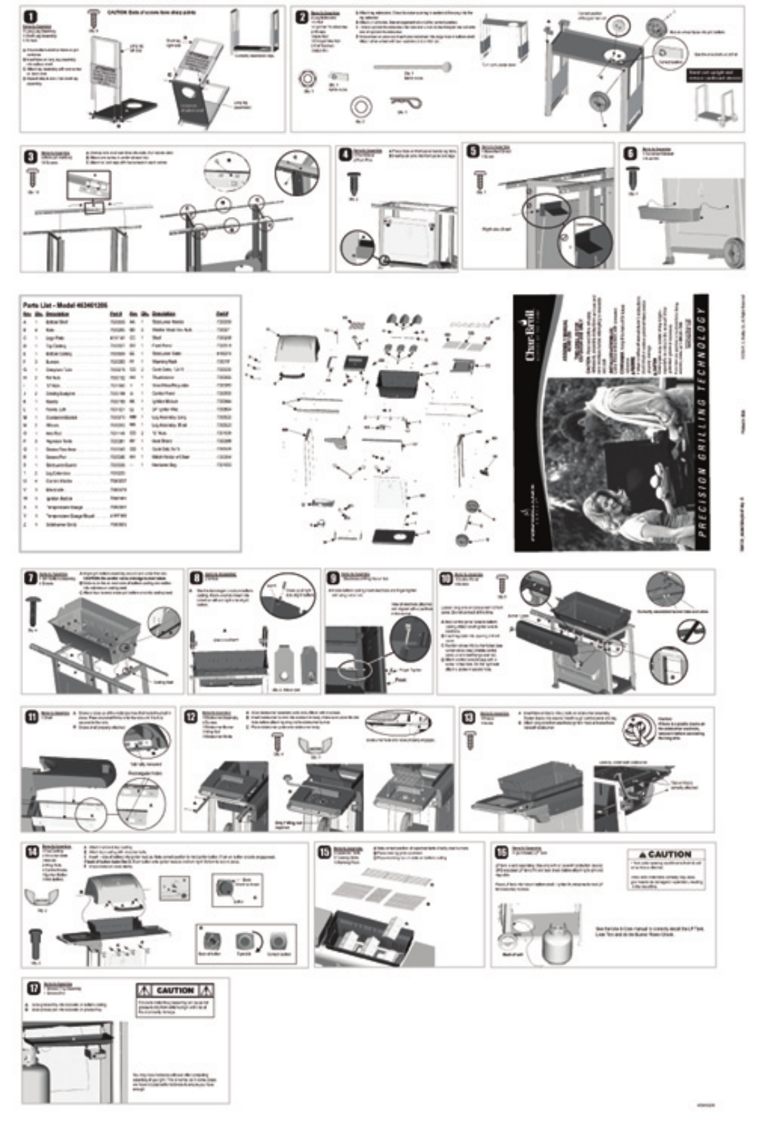 Charbroil 463461206 Owner's Manual