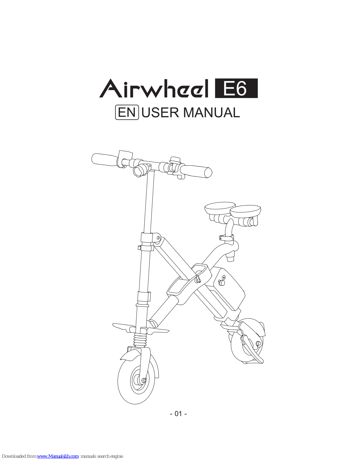 Airwheel E6 User Manual