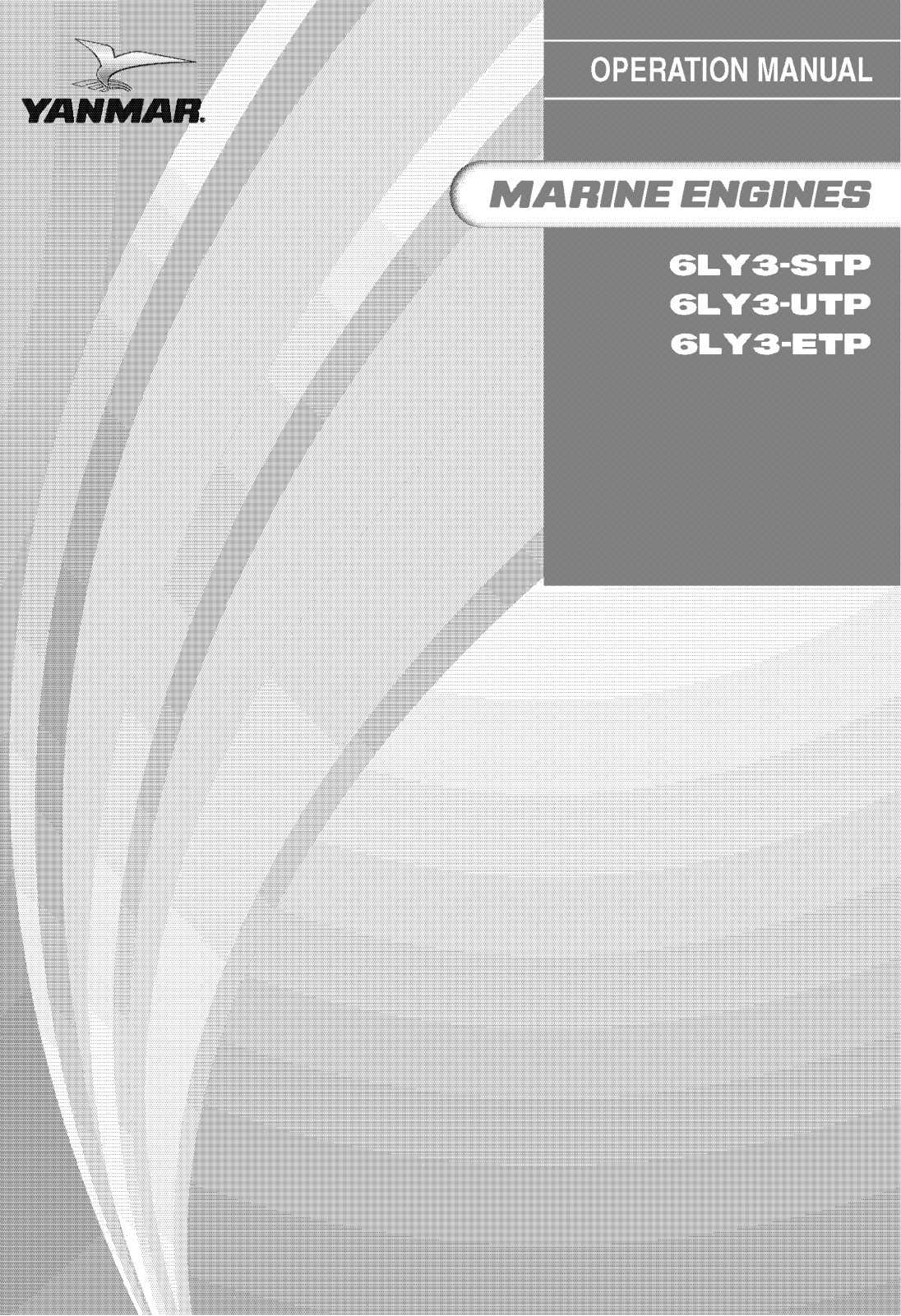 Yanmar 6LY3-STP, 6LY3-UTP, 6LY3-ETP Operation Manual