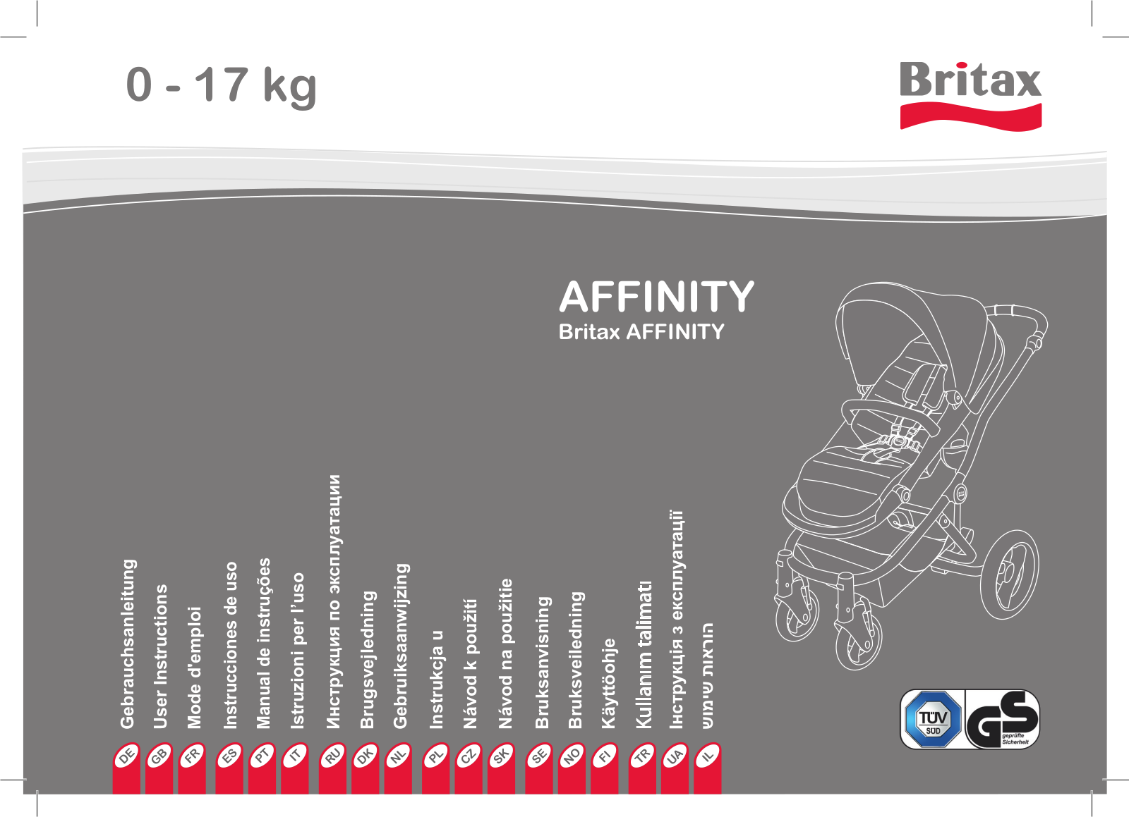 Britax-Römer Affinity User Manual