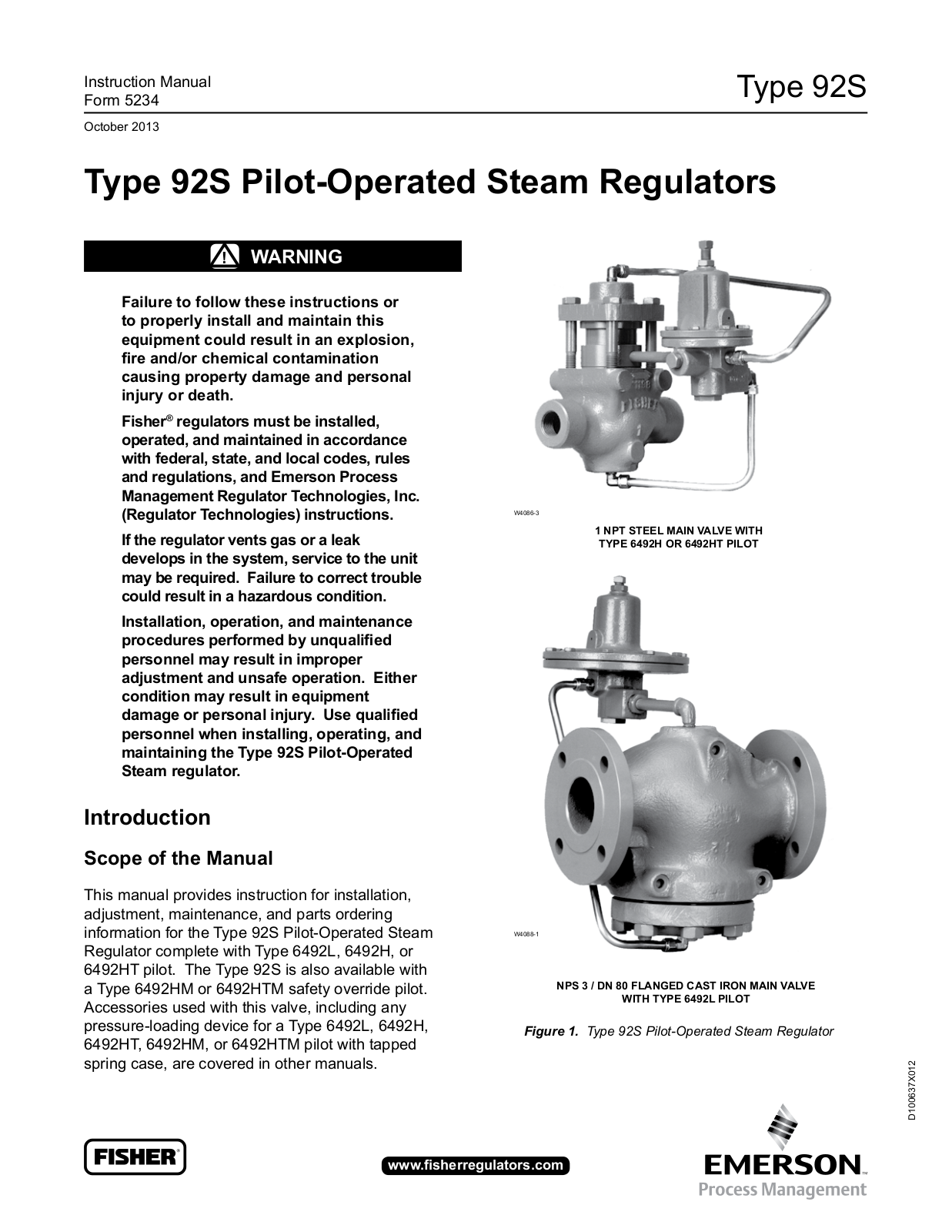 Emerson 92S Instruction Manual