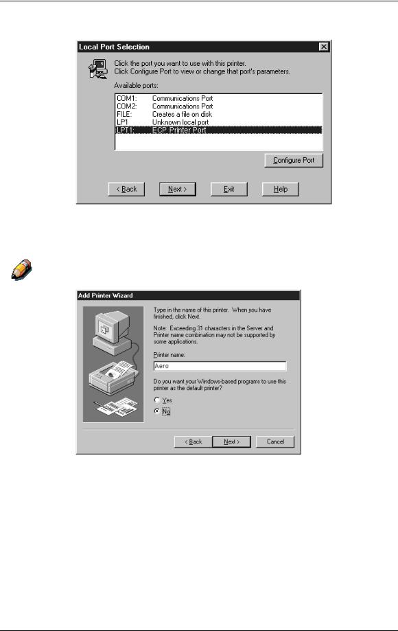 Xerox DOCUCOLOR 2006 Installing user software in a Windows 95/98 environment