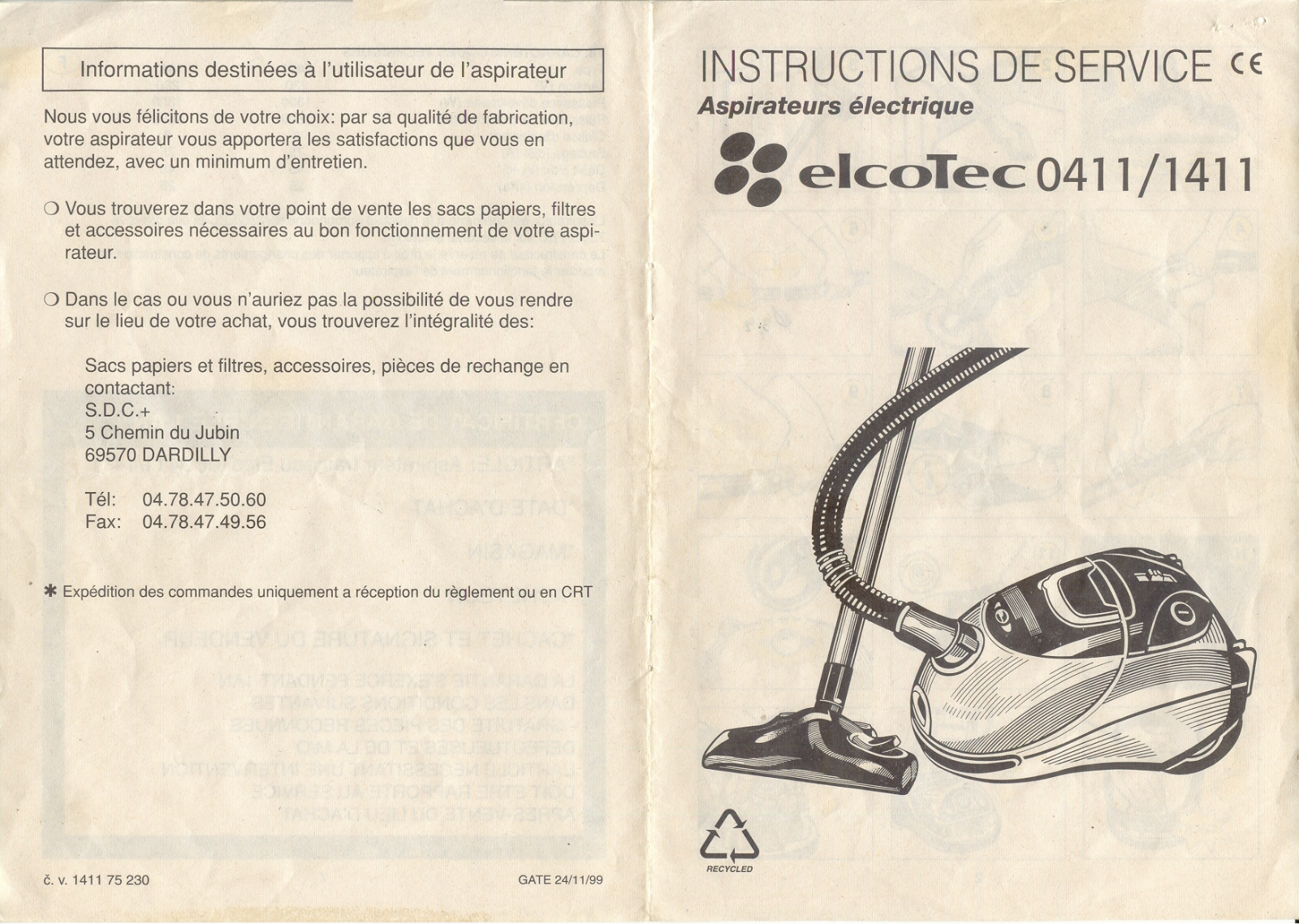 ELCOTEC 0411, 1411 User Manual