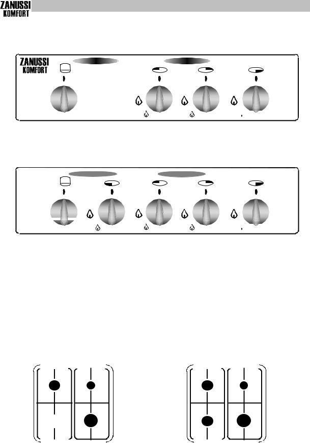 Zanussi ZCG5051, ZCG5050 User Manual