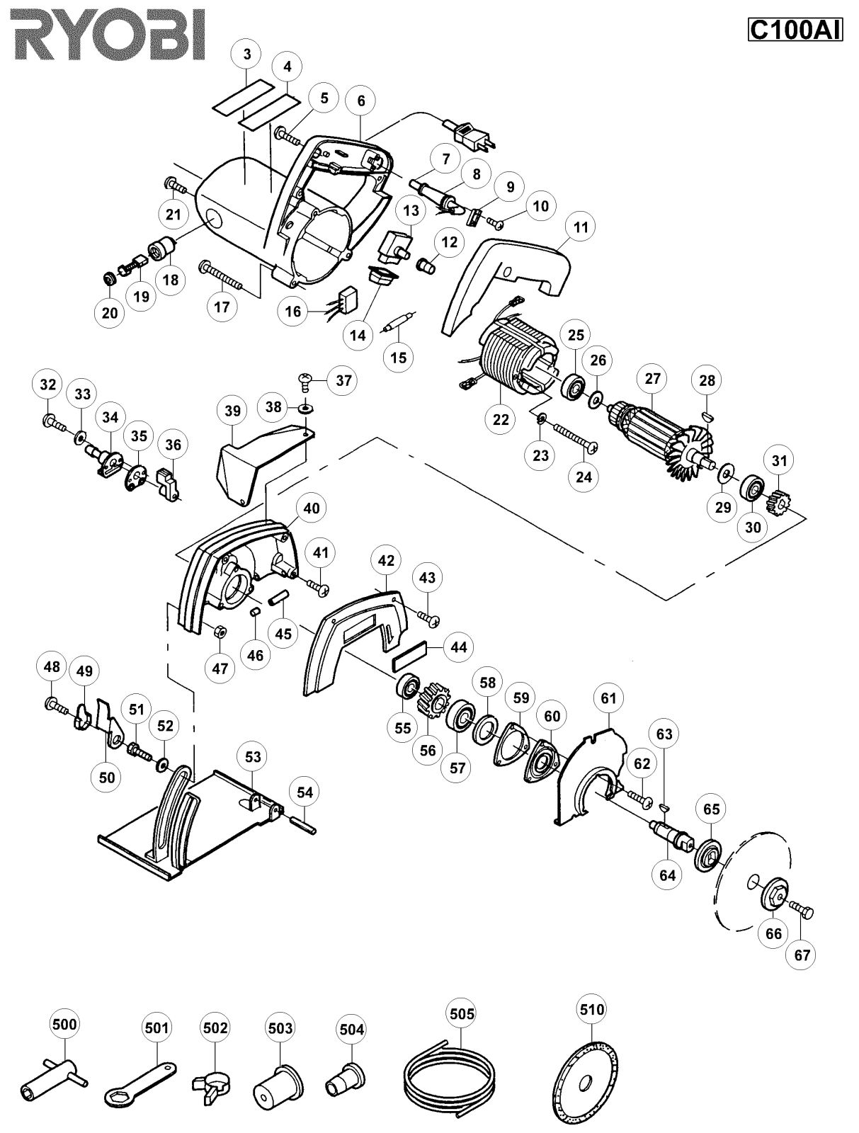 Ryobi C100AI User Manual