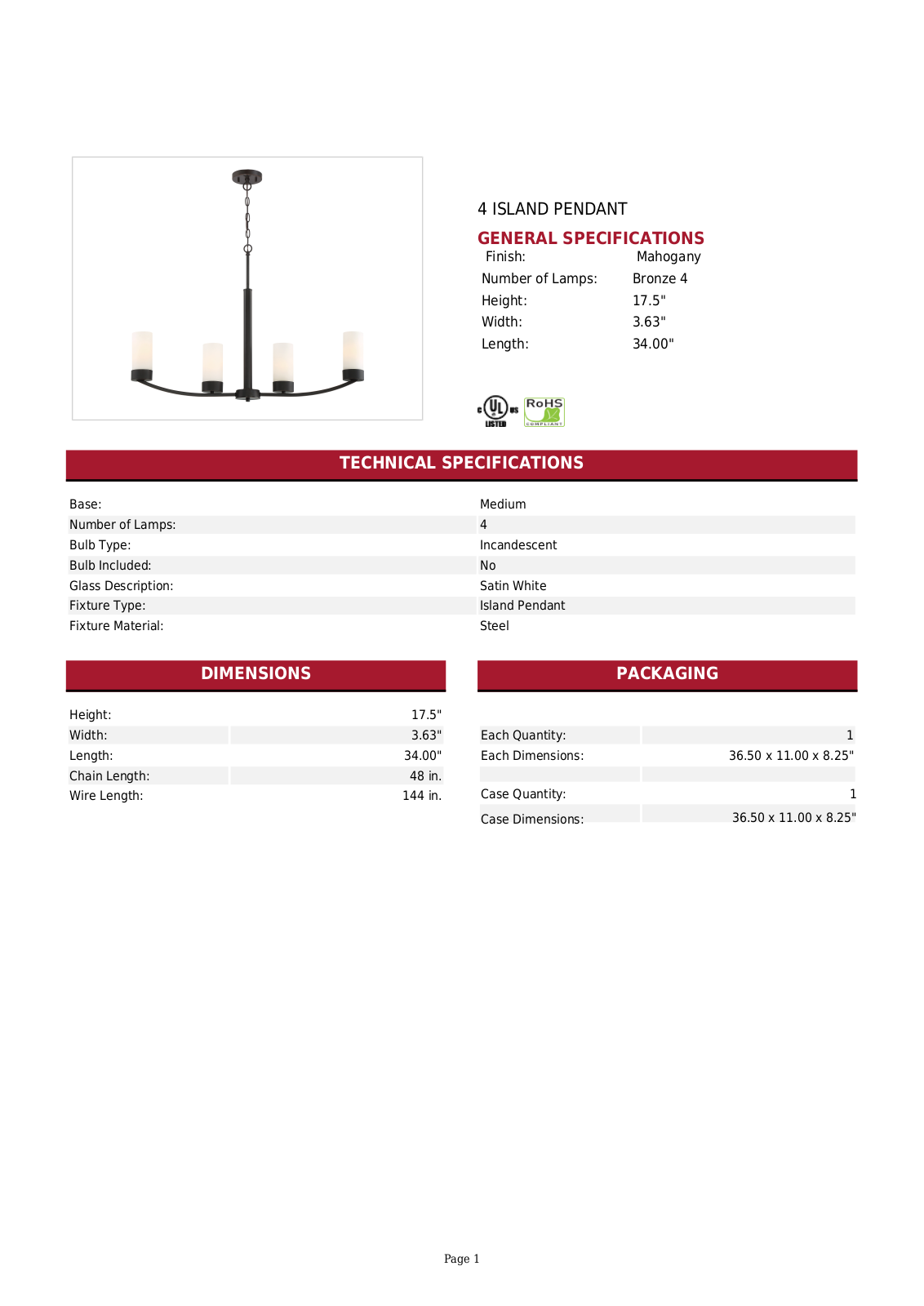 Andover Mills ANDO7591 Specifications - ManualMachine.com