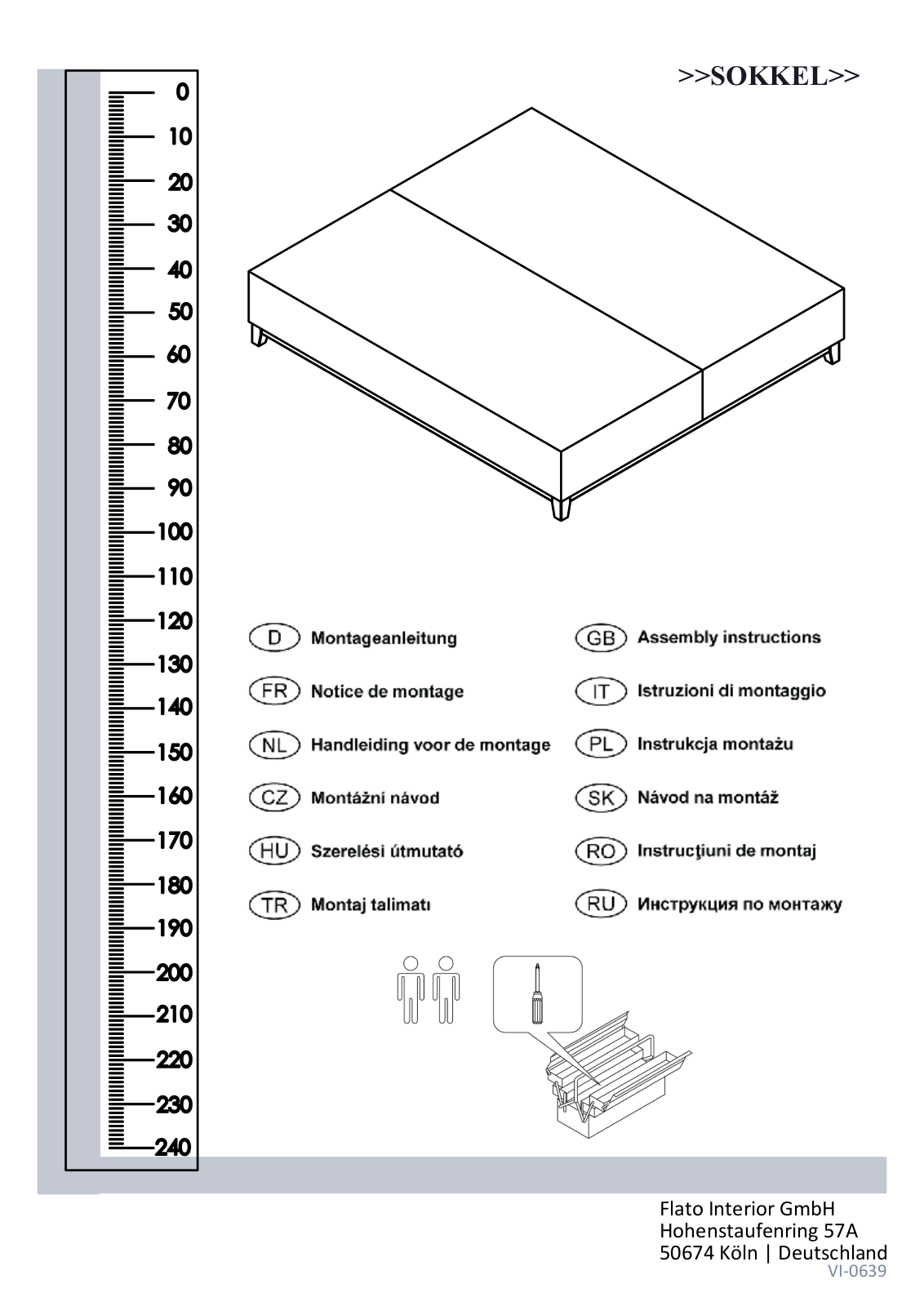 Home affaire Sonja Assembly instructions