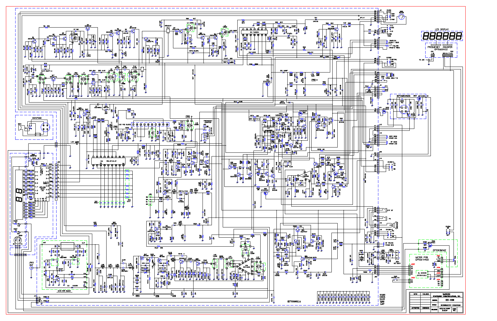 Galaxy dx939 Schematic